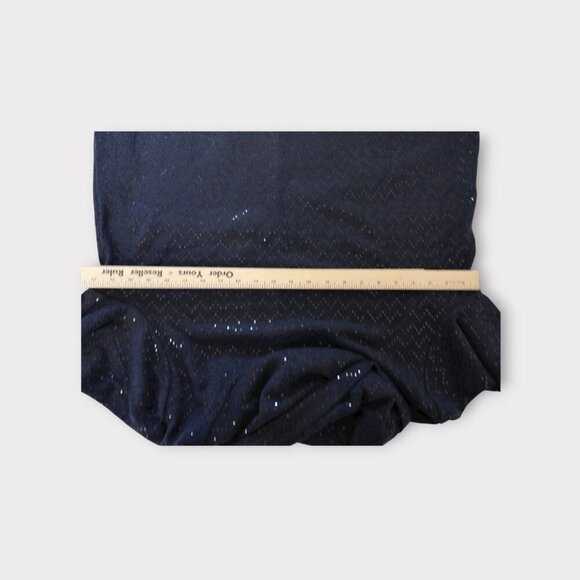 NWT Lane Bryant Sweater Plus Size 14/16 Cowl Neck Blue Sequins Stretch Pullover - Picture 13 of 16